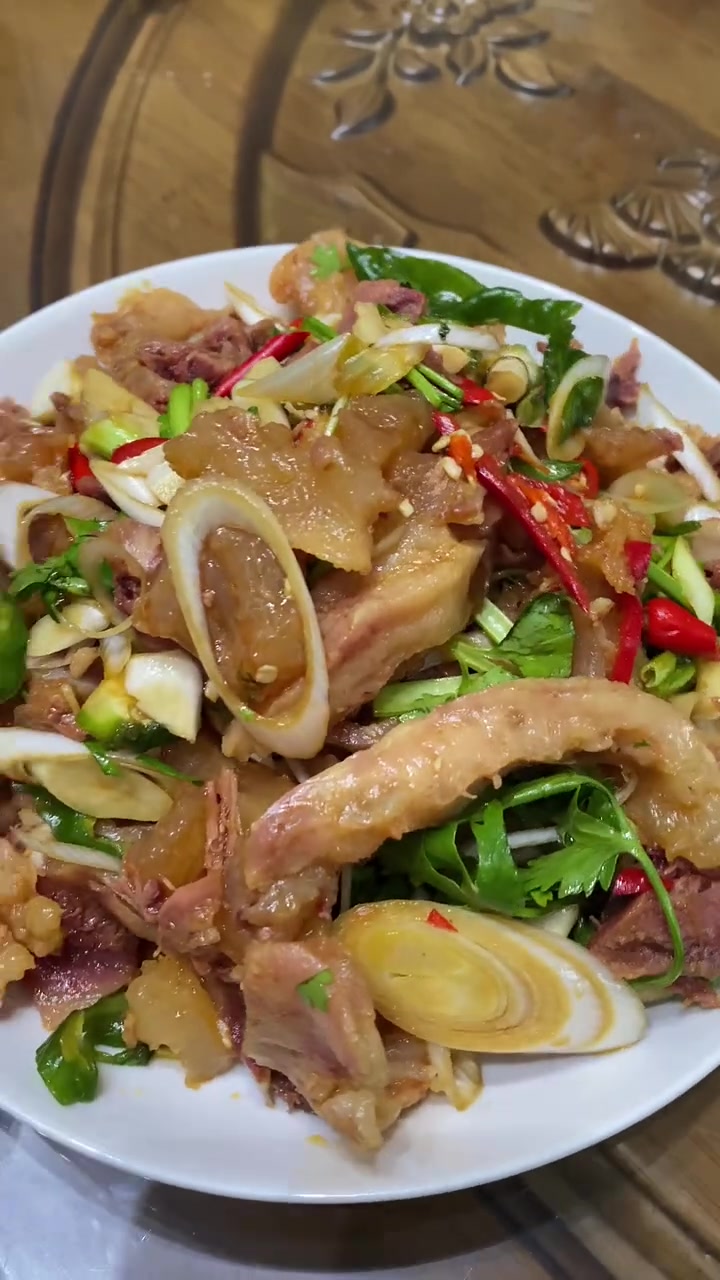 简单几步教你凉拌有筋有肉的牛拆骨肉!