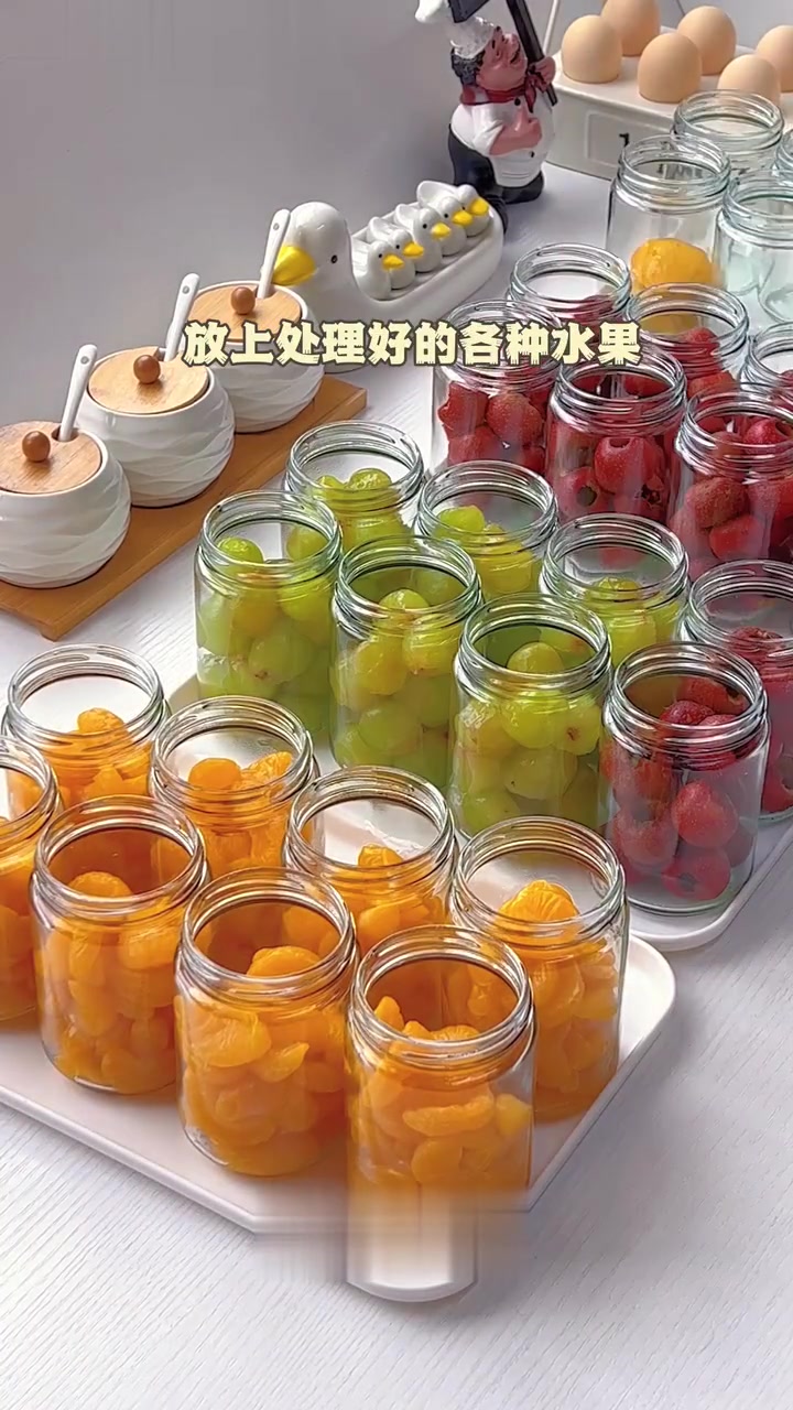自制水果罐头|让女儿在家实现水果罐头自由