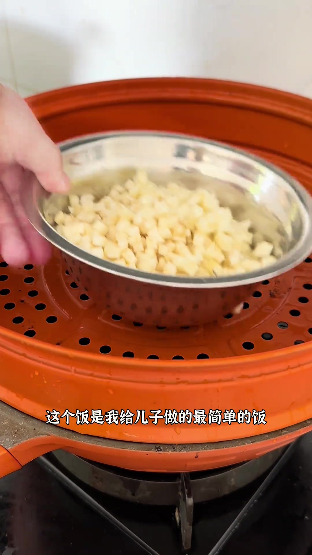 今日菜系肉末茄子盖饭超香，全家都爱吃