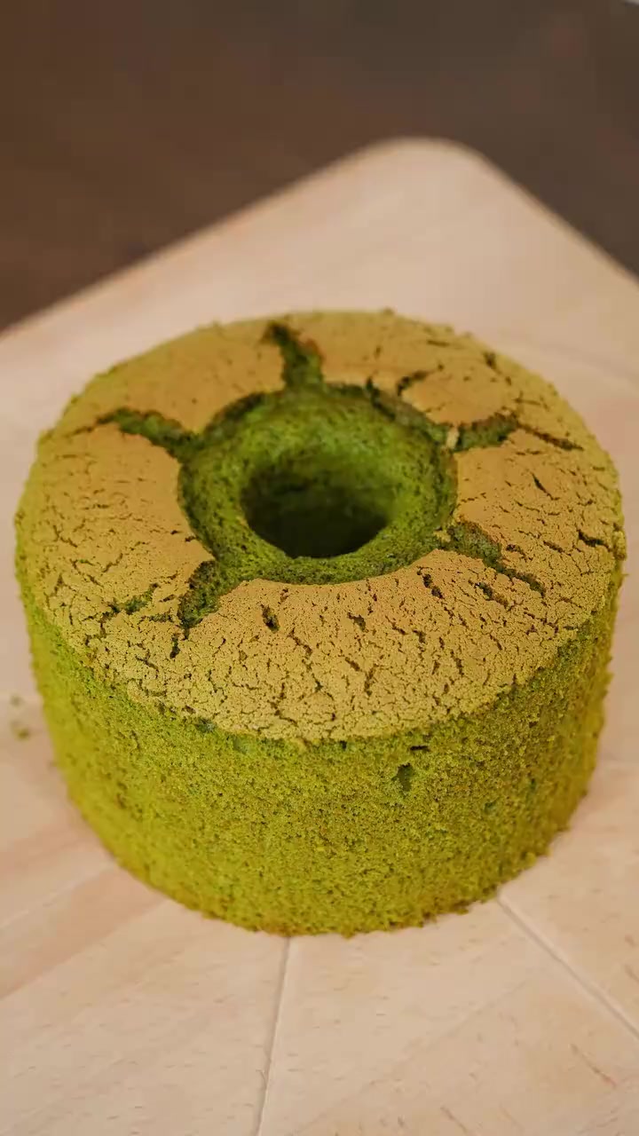 永不枯萎的抹茶戚风