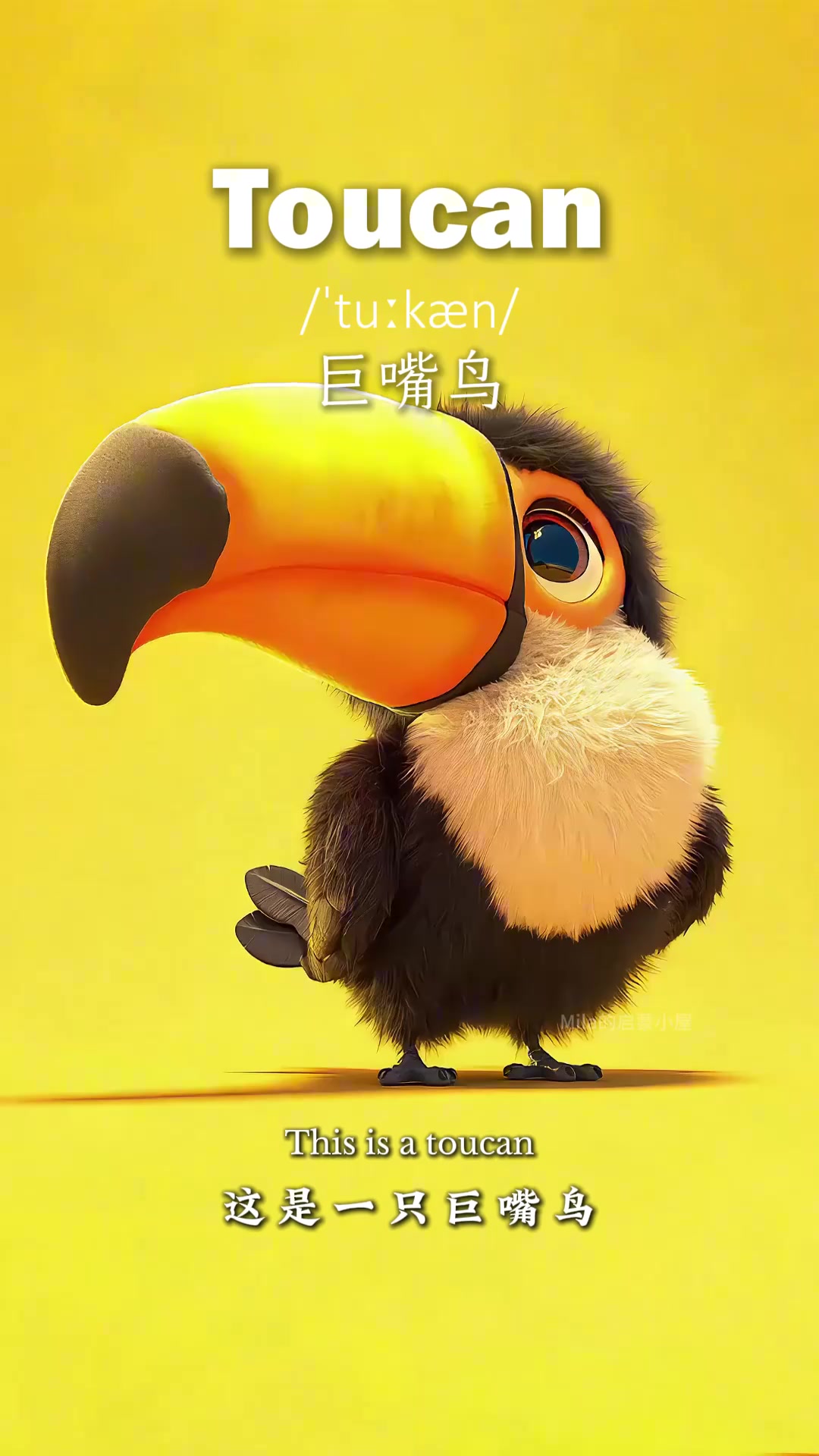 各种鸟的英文单词这样说