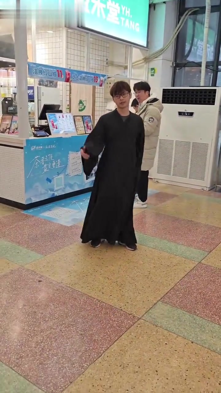 奶茶店来了个古风学长,展现仙道杀招