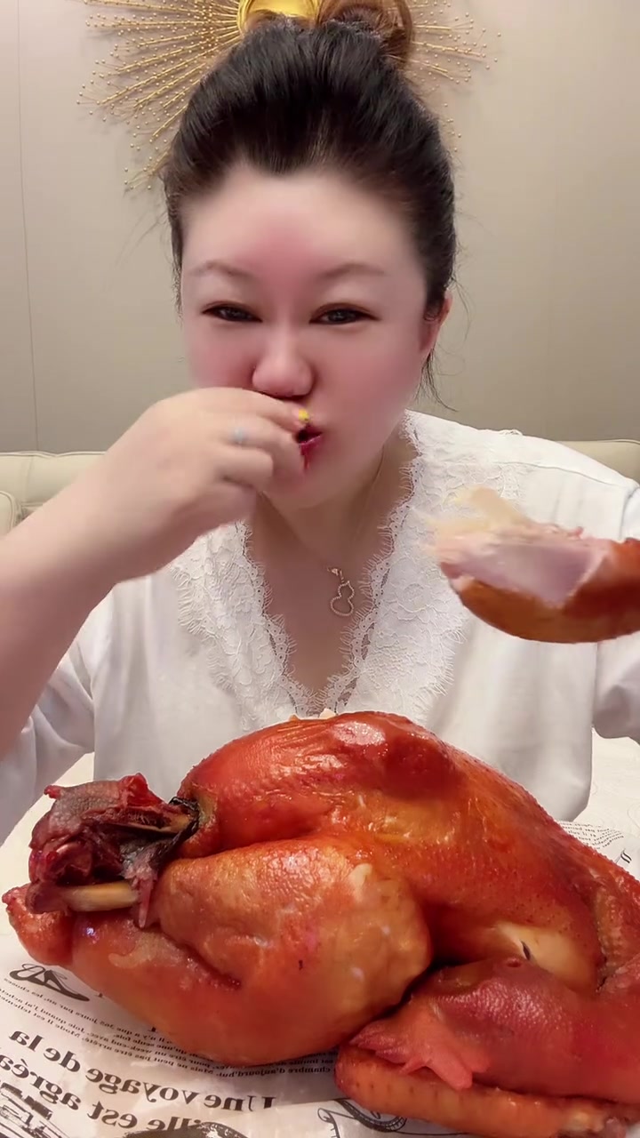 超赞黑白毛卤花大公鸡多种口味快来预订