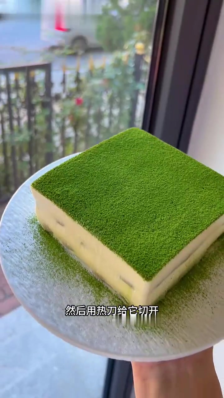 有手就会的提拉米苏蛋糕，抹茶控的最爱！