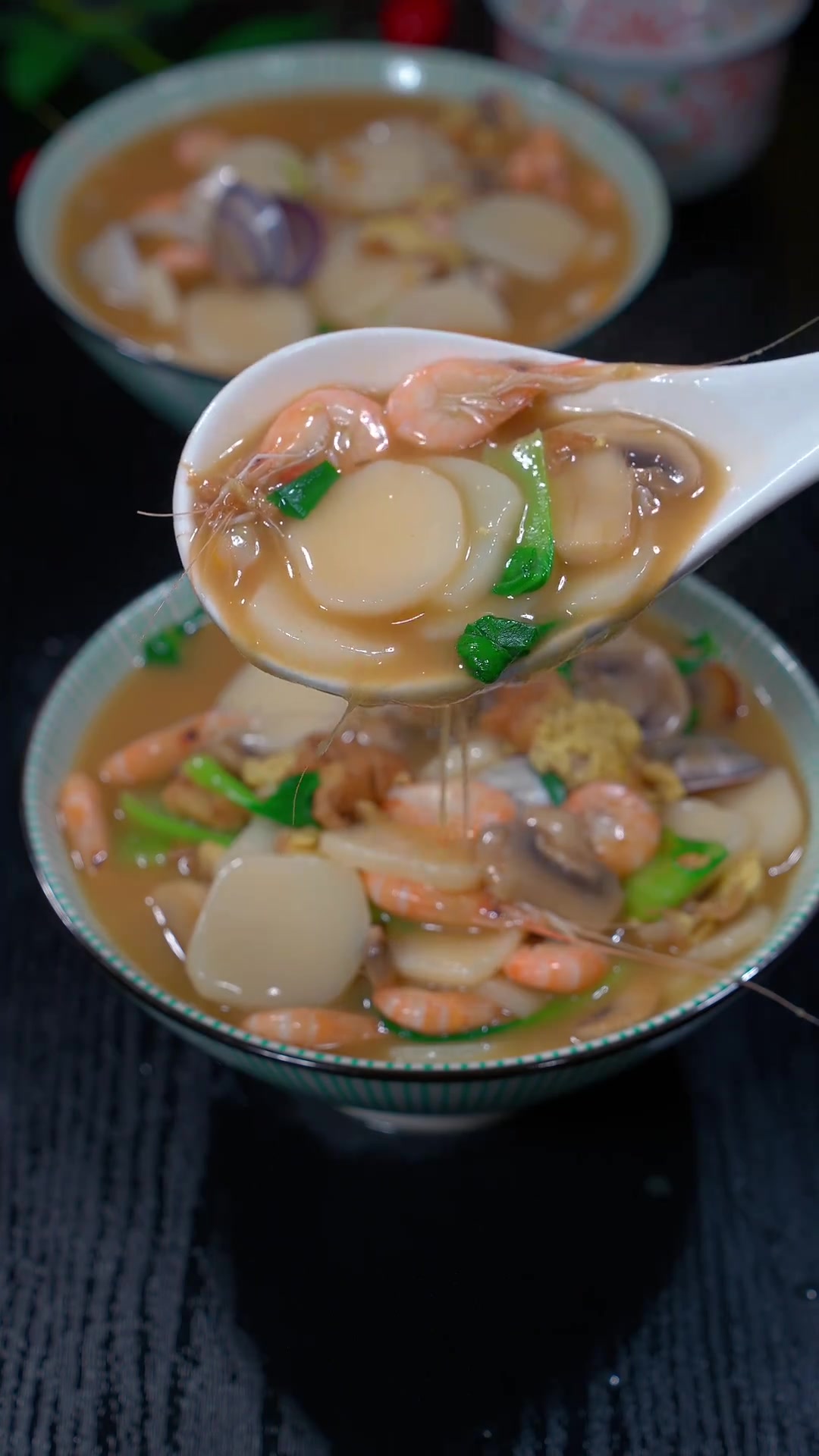 浙江人超爱的海鲜年糕汤,做法绝了!