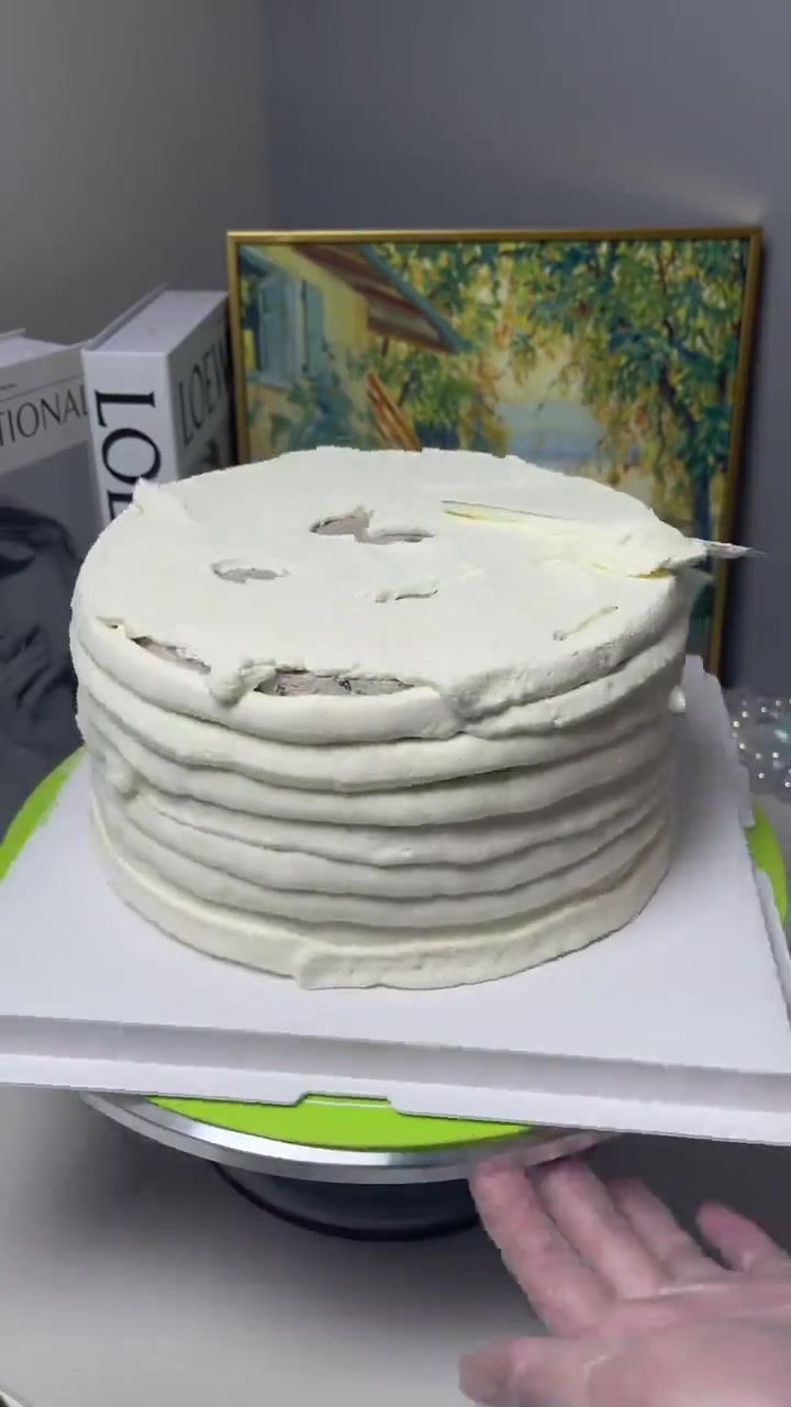 ins简约风蛋糕,夹心加满加满!