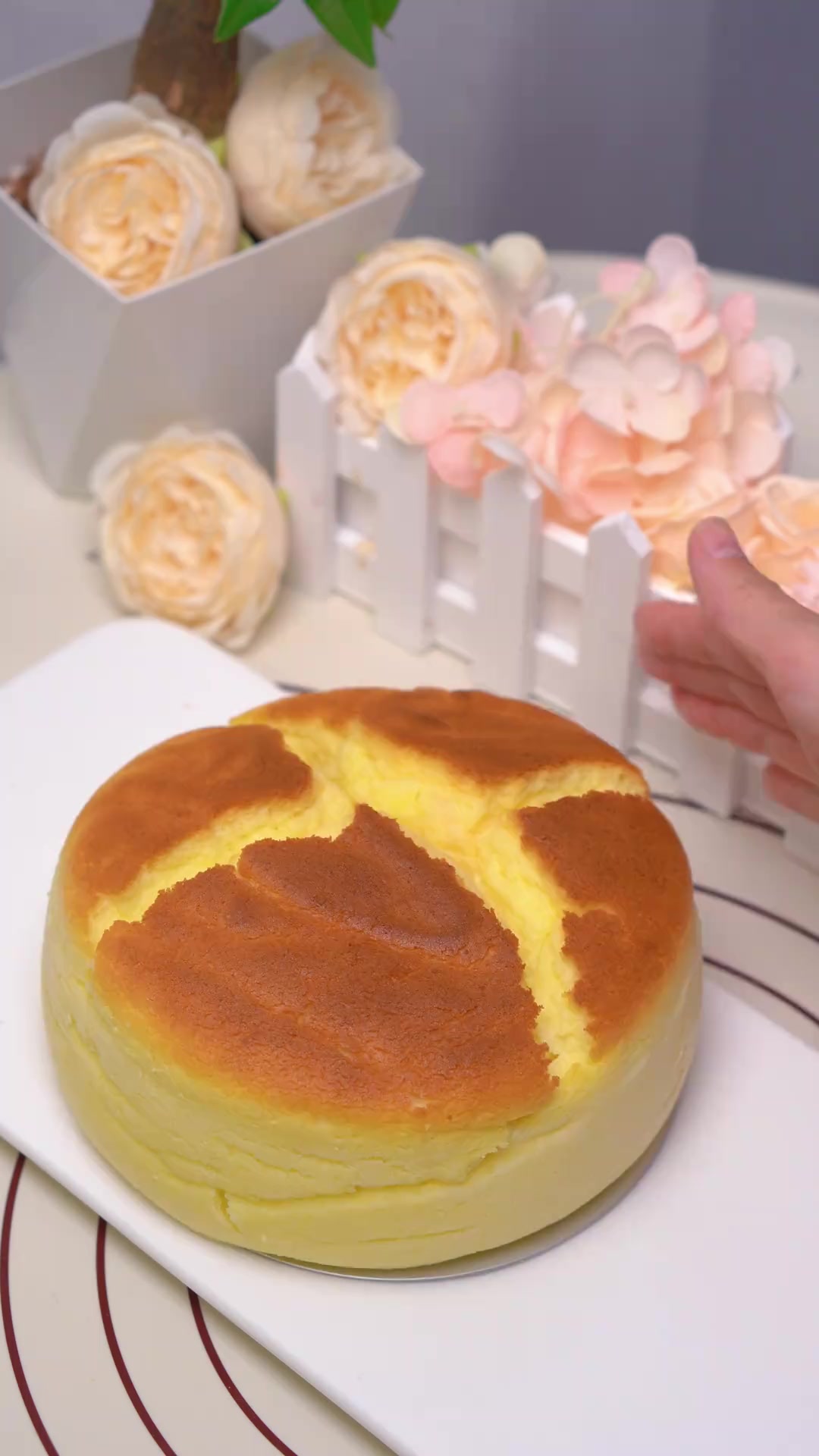 轻乳酪蛋糕,简单又好学!赶紧学起来吧!