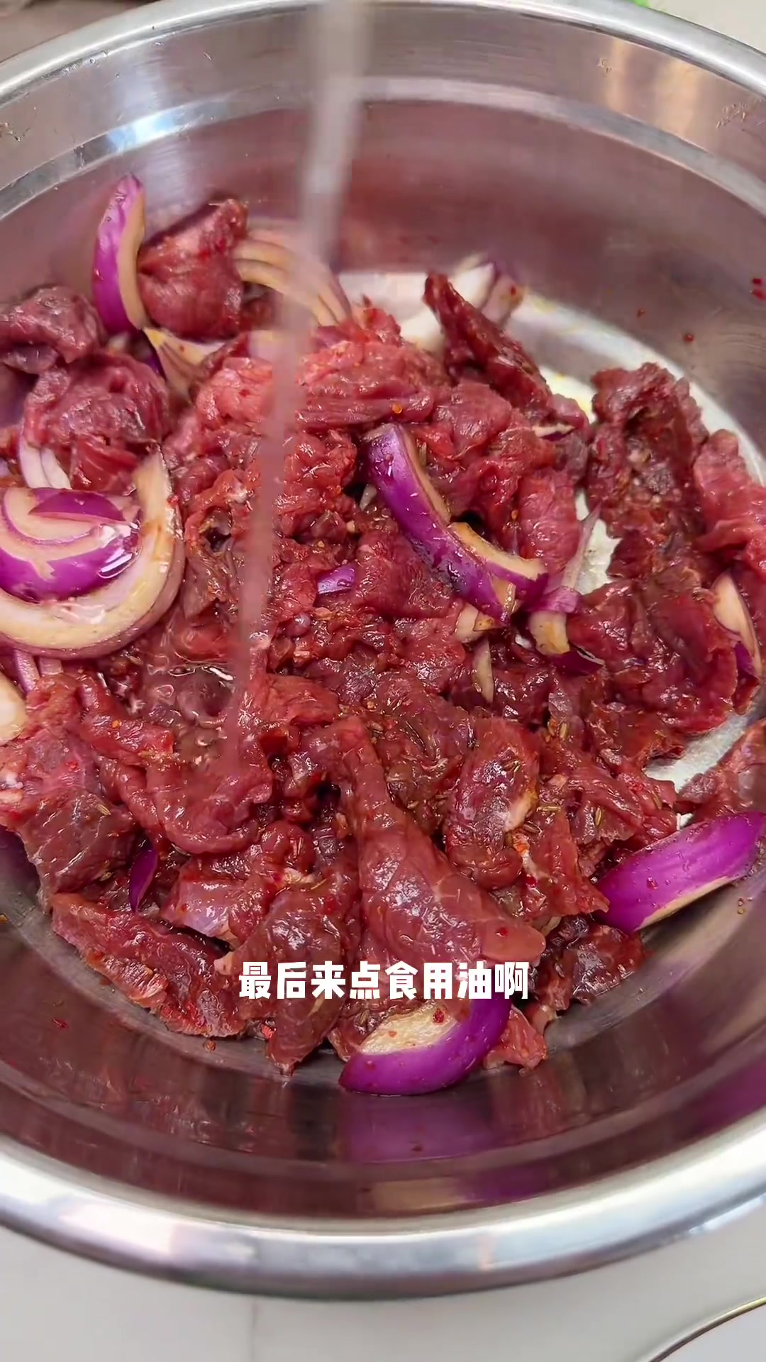 蜜汁拌牛肉教程好吃到爆还能烤能炒!