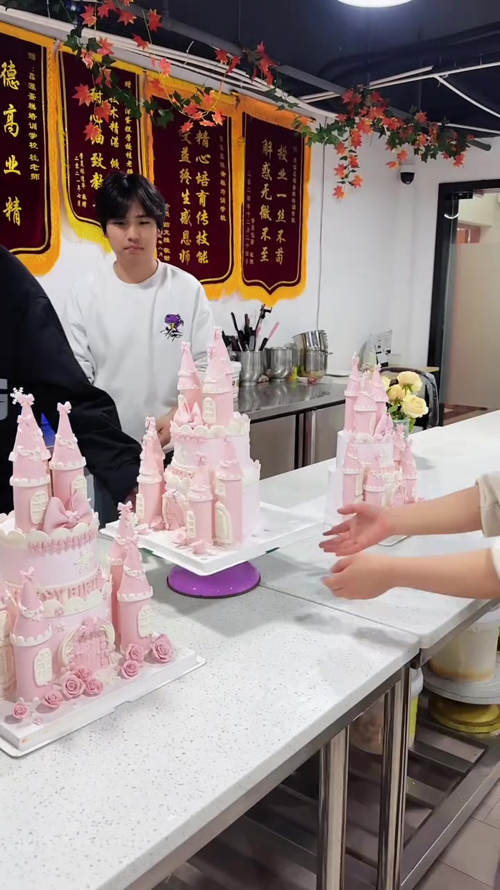 好吃又好看的翻糖城堡蛋糕