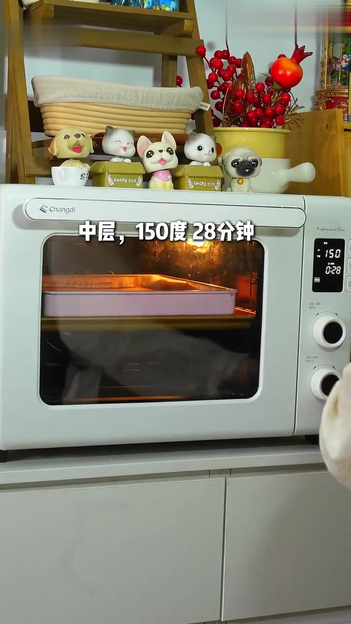 巧克力盒子蛋糕,无需模具