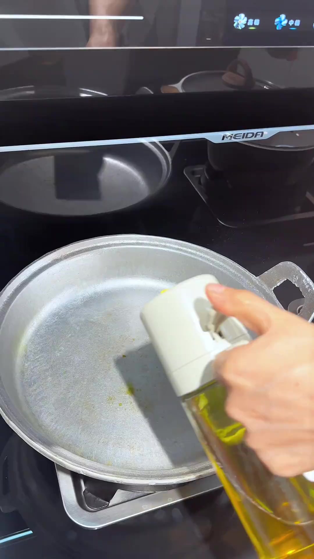 第一次做手抓饼当早餐,不太成功但挺香