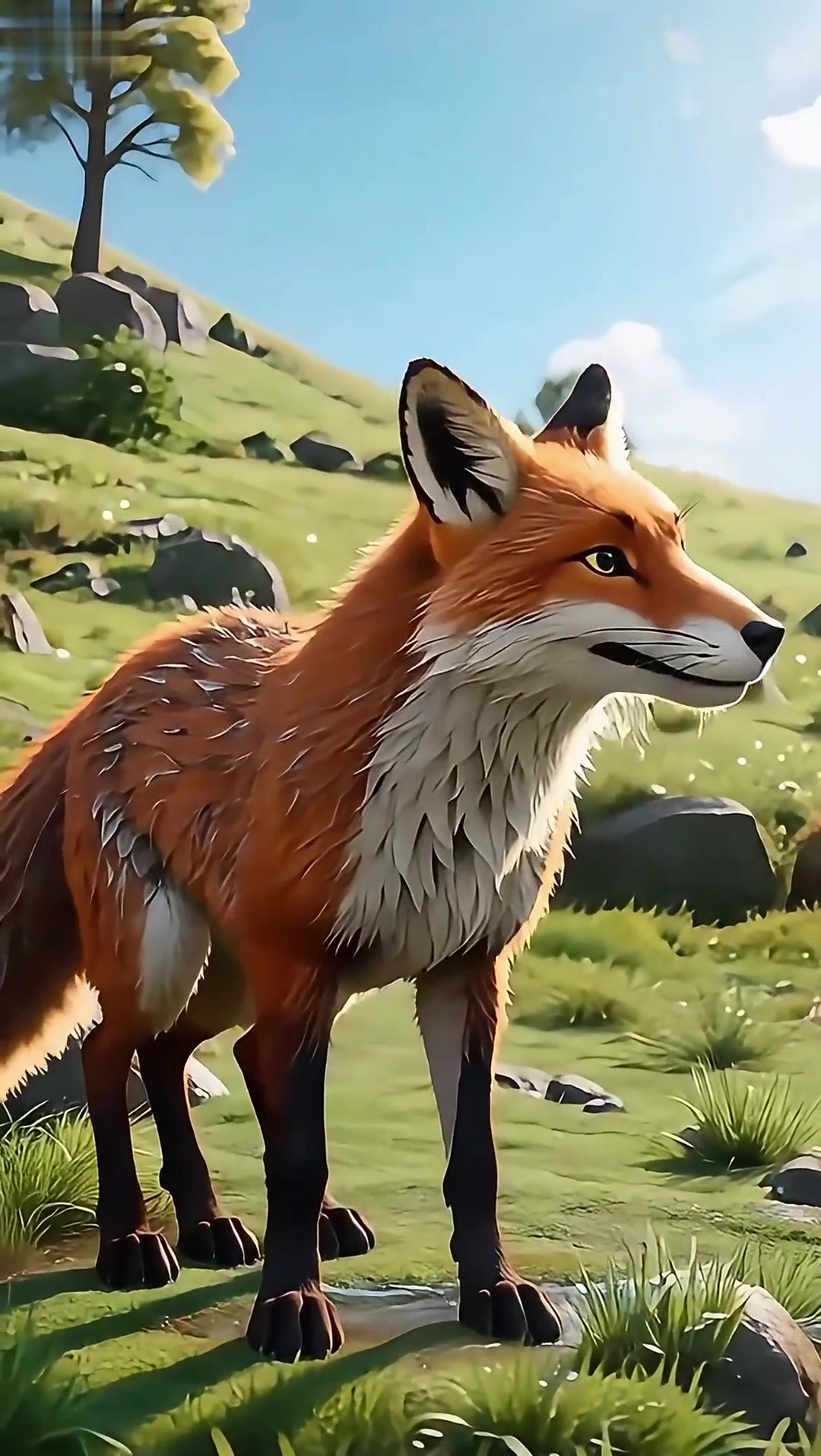 《狐狸和山羊》这个故事告诉我们,不管做啥事,得先想想后果,别听几句好听的就昏了头。要是像这