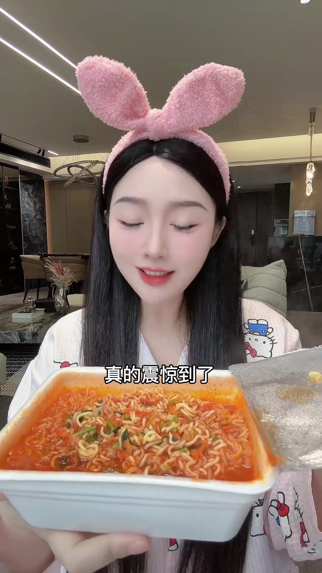 超筋道海鲜泡面!没油包热量低,泡面脑袋冲