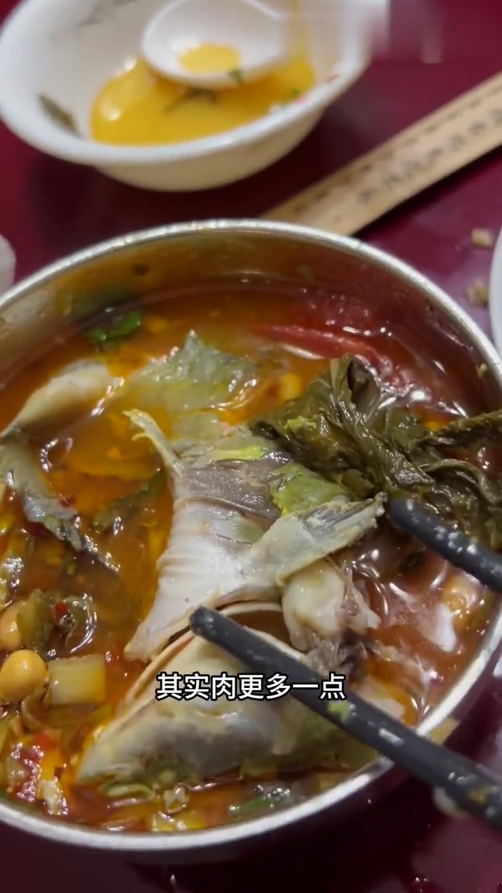 回到四川广元,酸菜鱼巴适得板!