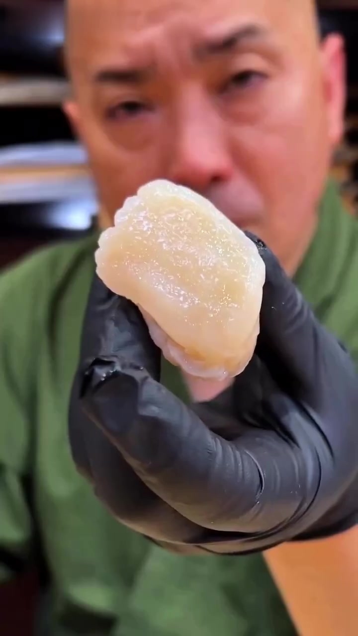 扇贝寿司最高段位,你想吃哪一级?