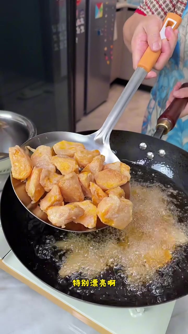 没想到这么做的地瓜外脆里糯 香甜可口