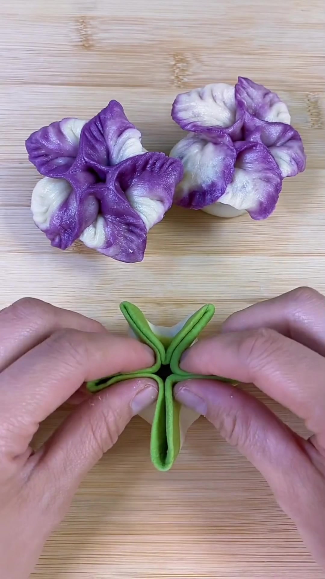 花朵豆沙包这样做老人孩子都喜欢吃!简单又好看