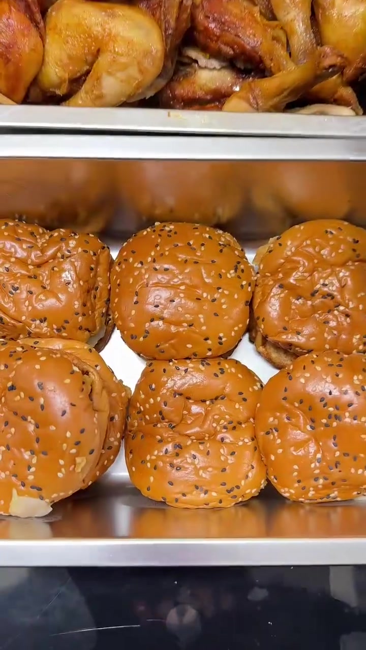 今天吃汉堡包全家福