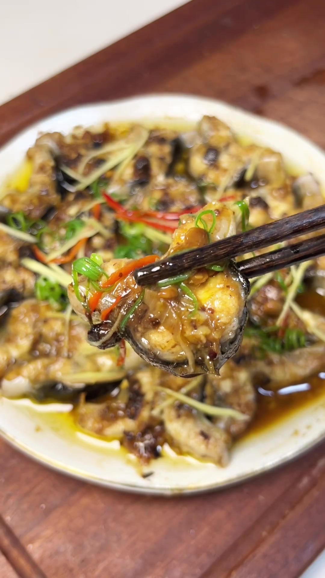 挑战做100道闽南特色菜!豆豉蒸鳗鱼