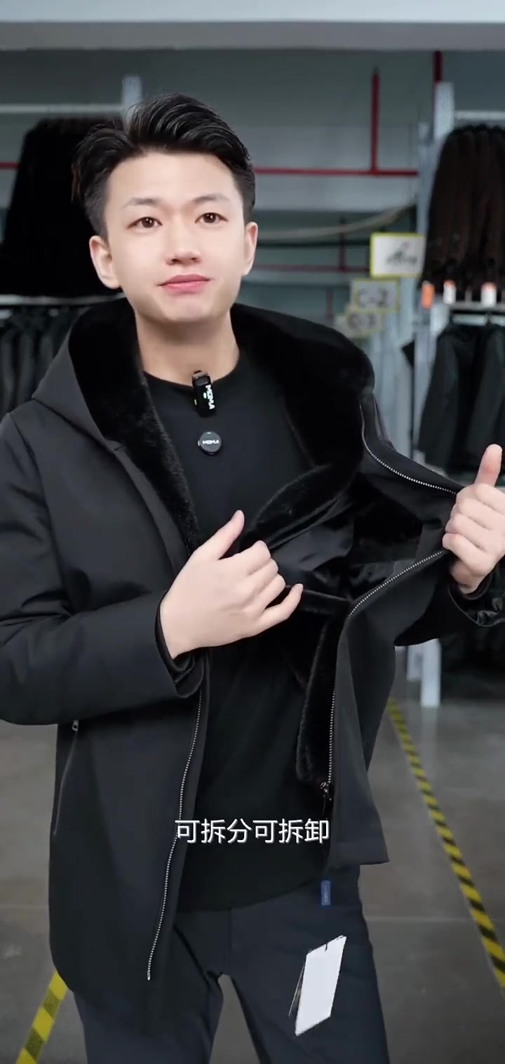 冬季必备!海宁男士派克服外套,轻便又保暖,户外穿搭无忧