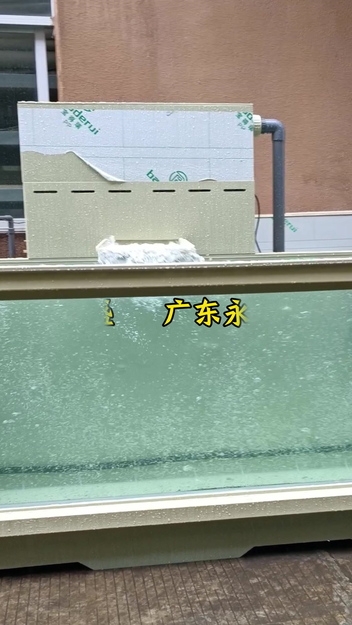 2*1*1方形池+上滤#PP鱼池#过滤系统#专业生产厂家