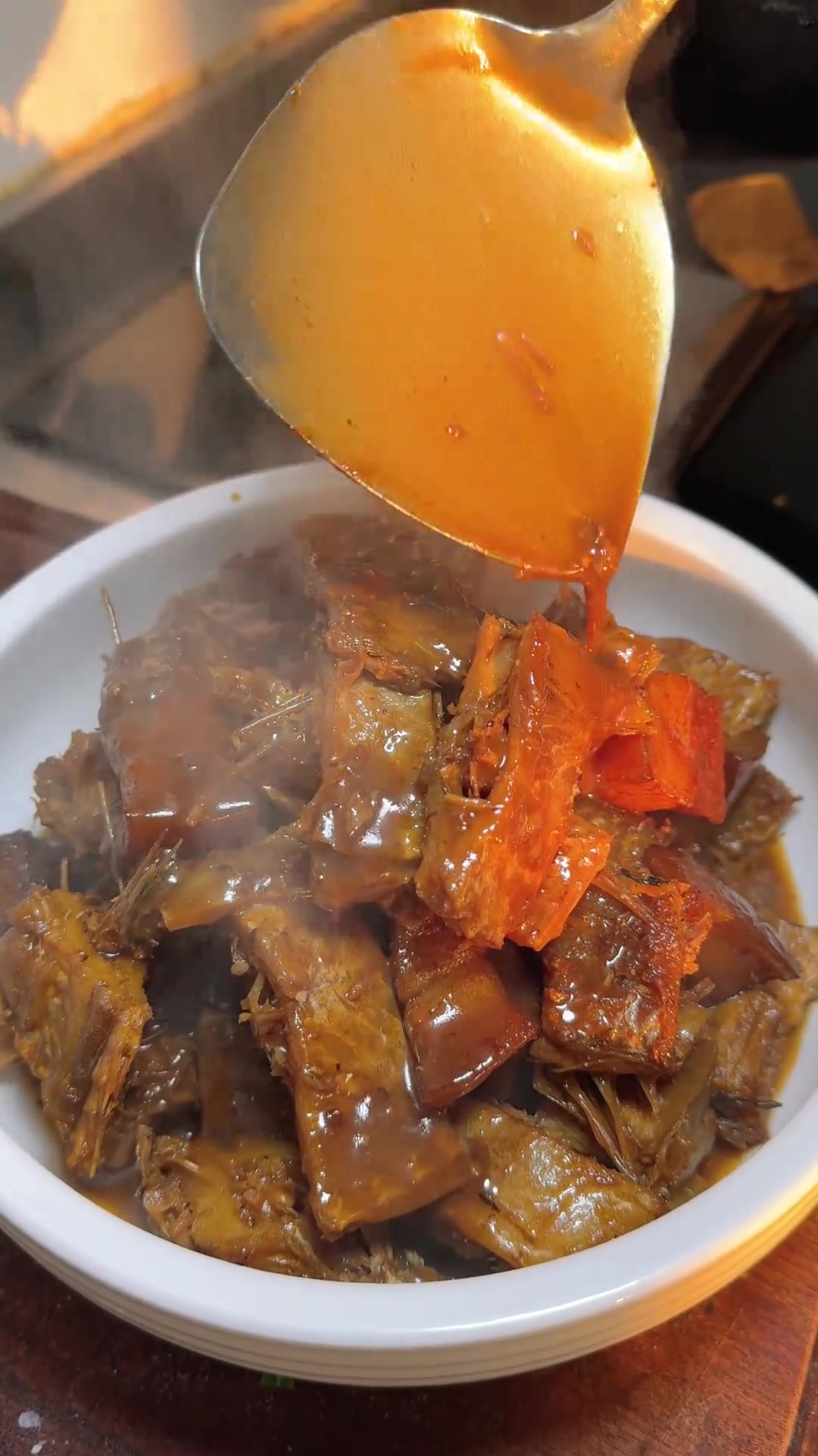 冬天的第一顿童儿鱼干