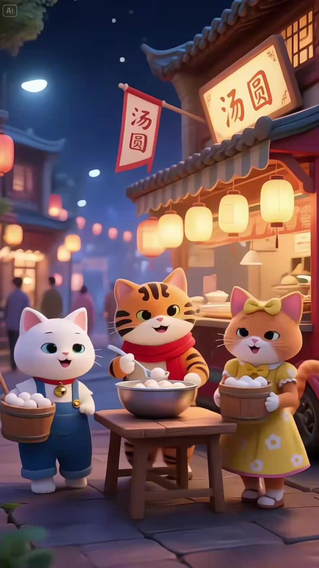 早教经典儿歌《卖汤圆》