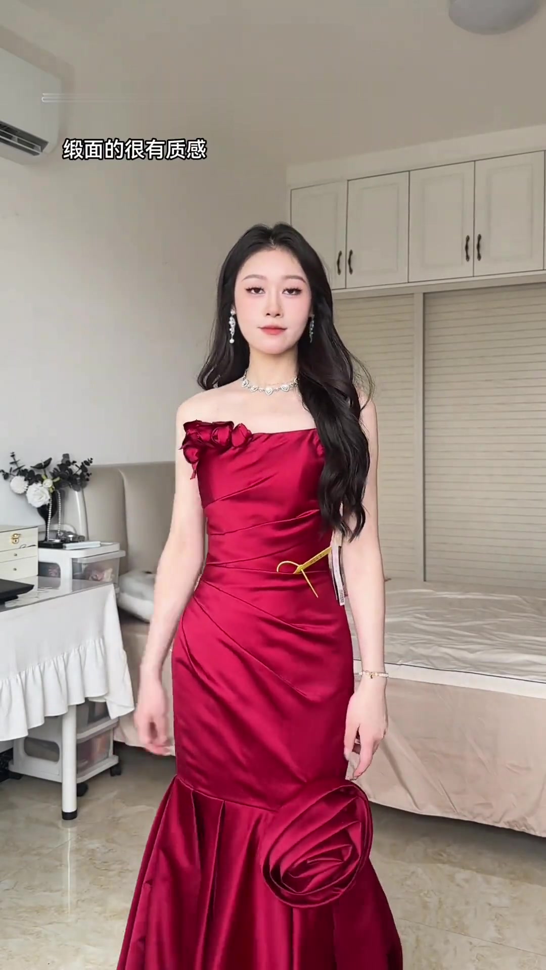 生日穿鱼尾裙真的太美啦！