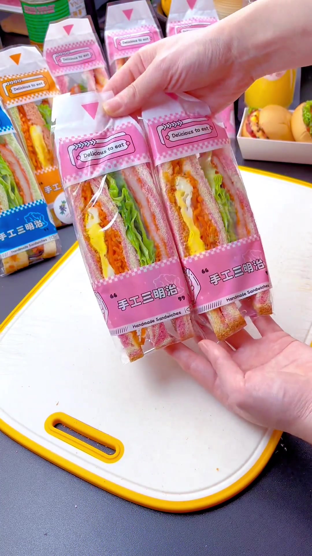 每天卖光的经典鸡排三明治,大家学去出摊