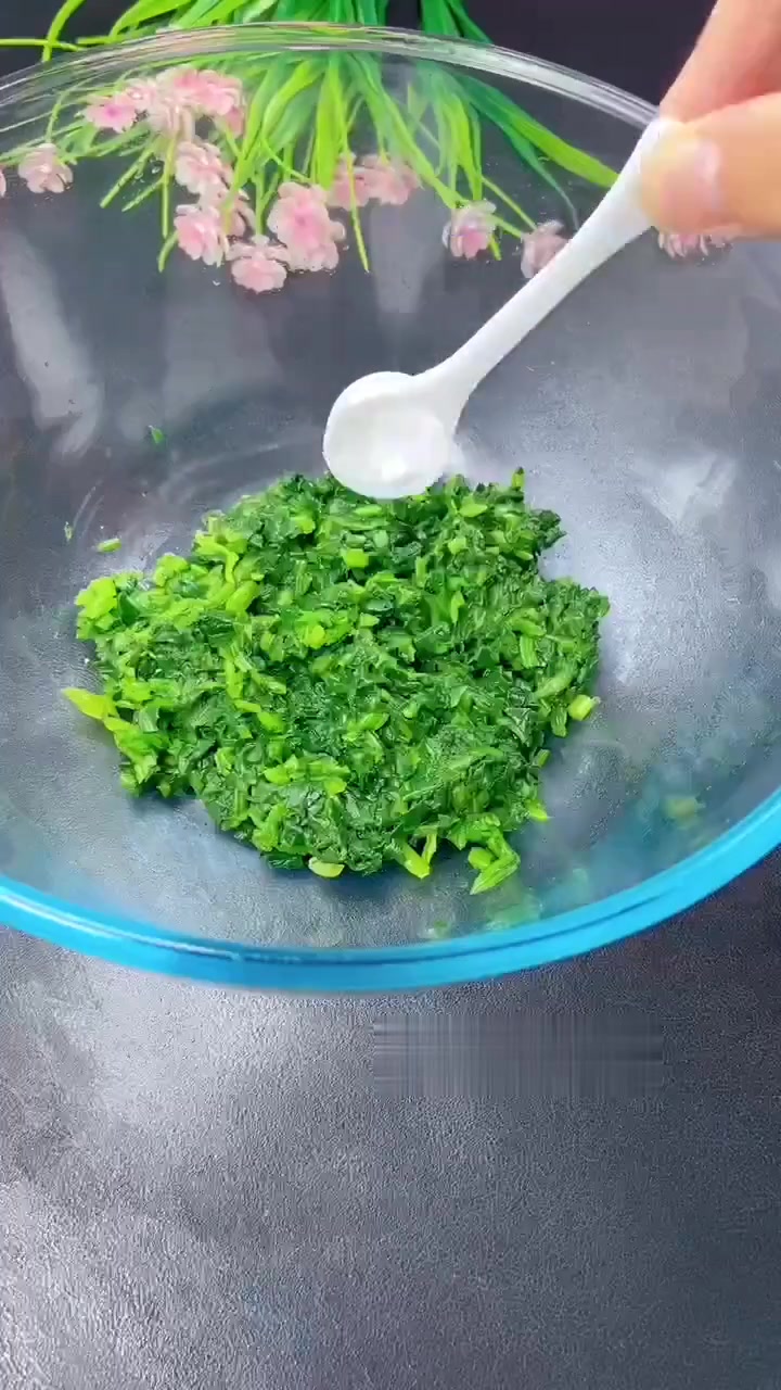 菠菜馒头的做法!