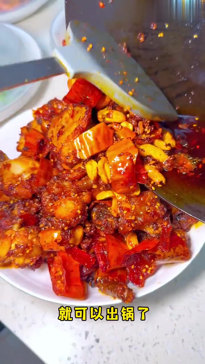 秘制辣子鸡,油面筋塞肉,上海老爸的家常菜