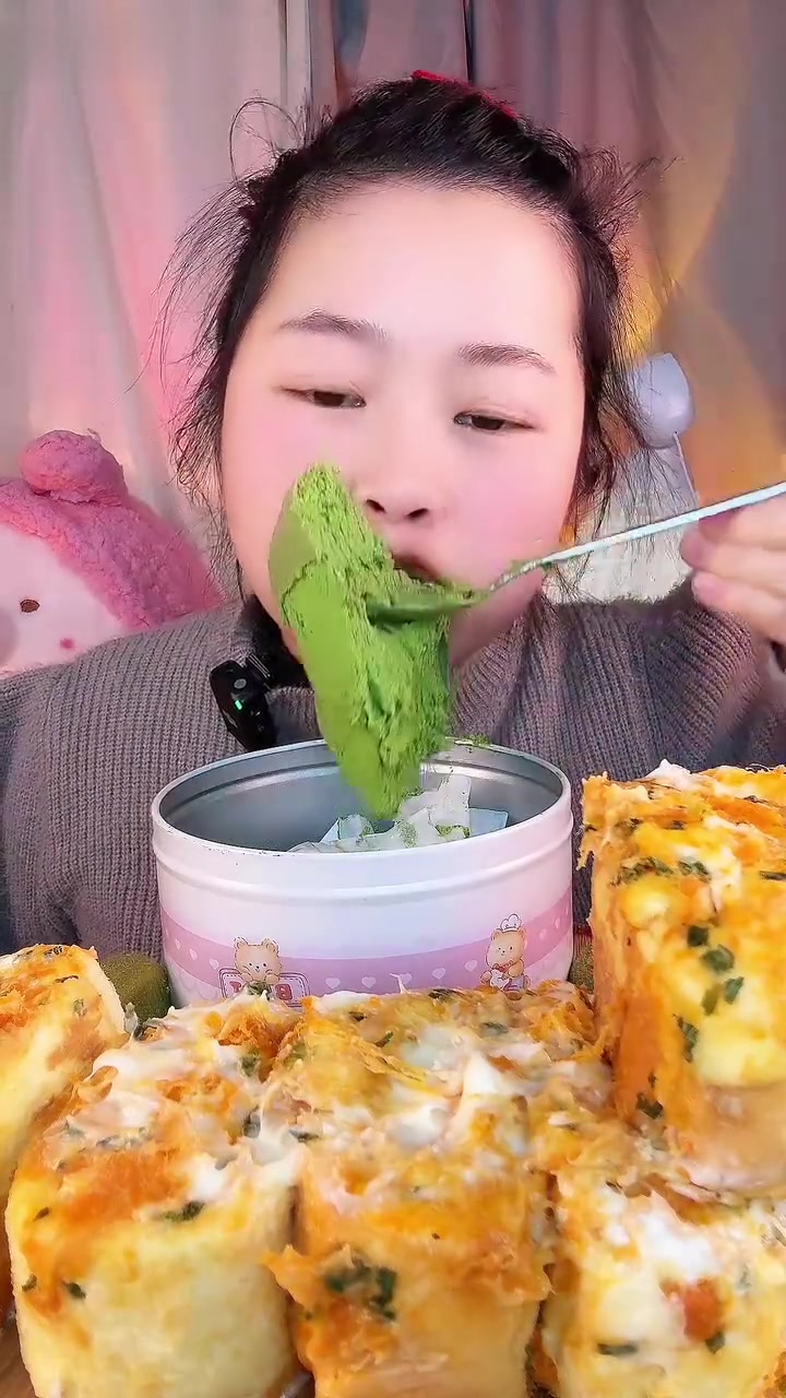 抹茶蛋糕,肉松小贝