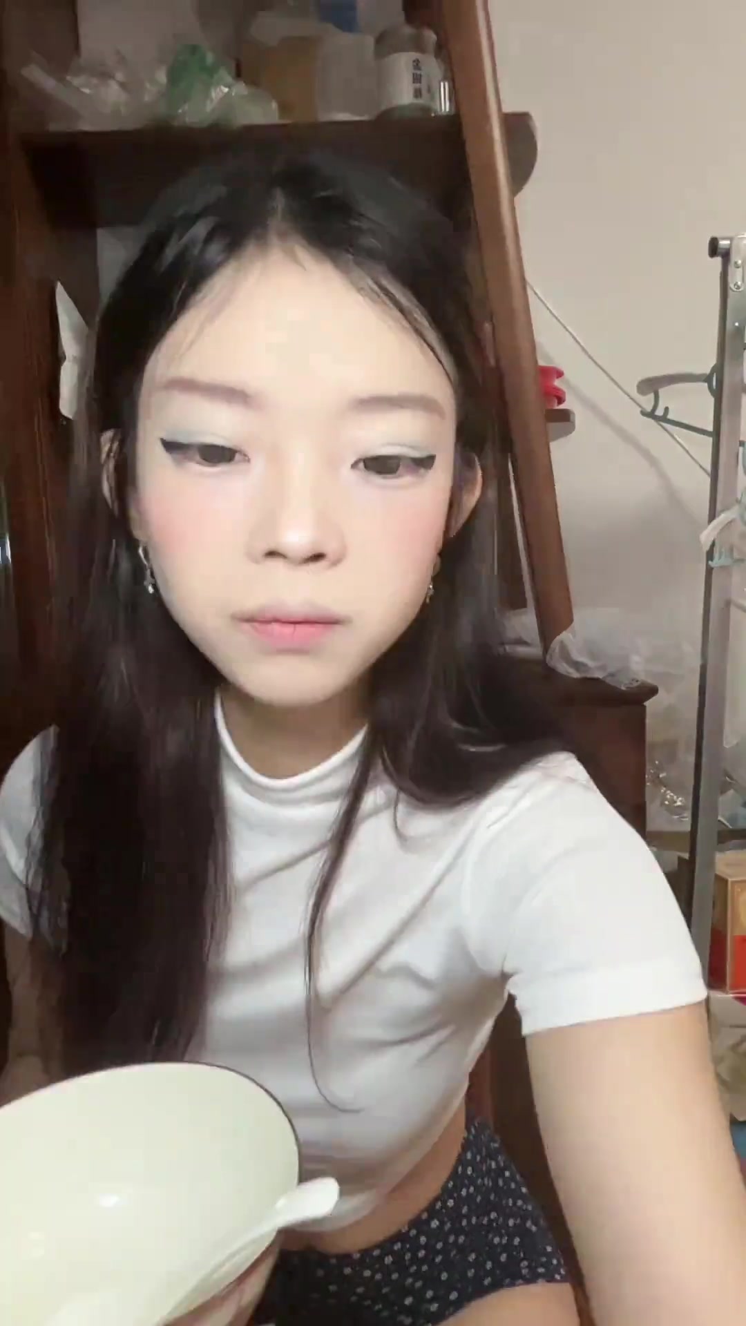 今天减肥餐,榨菜配白米饭