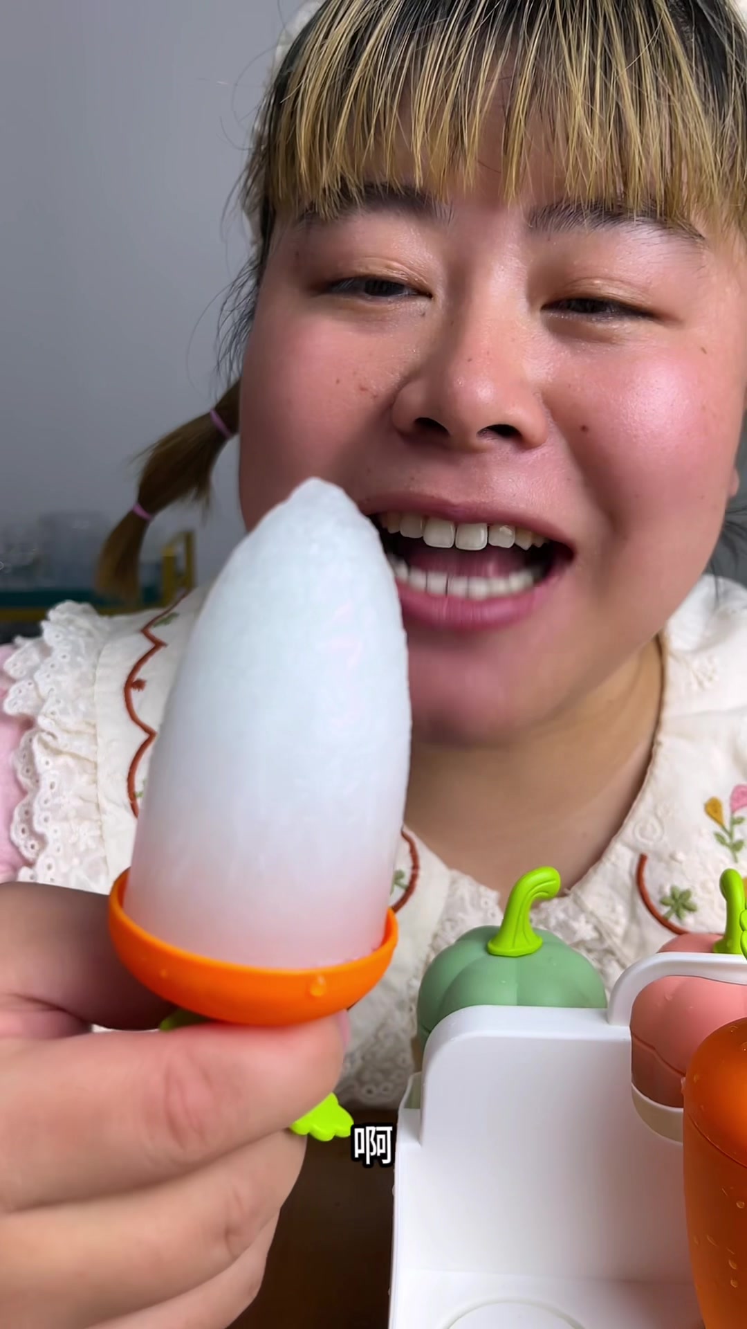 蔬菜造型的棒冰手工diy