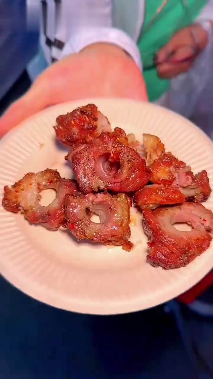 内蒙古最大的68米羊肉串,你们吃过么?