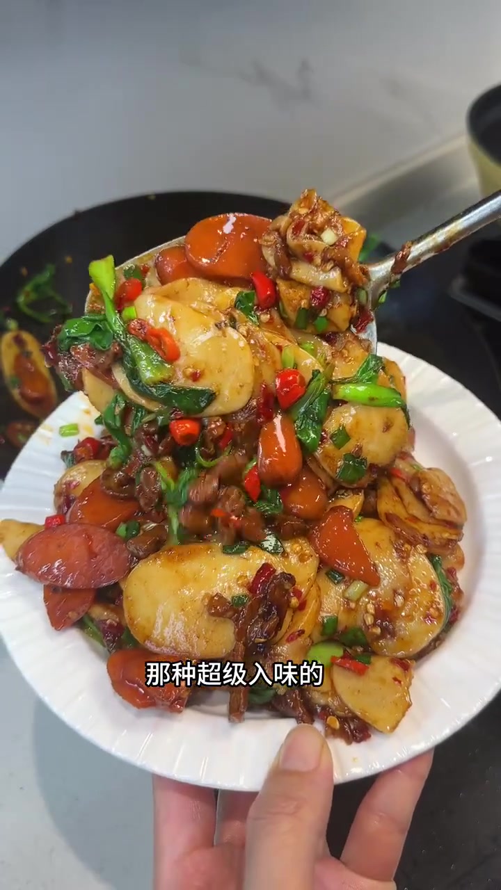 江西炒年糕超绝,不输炒粉～