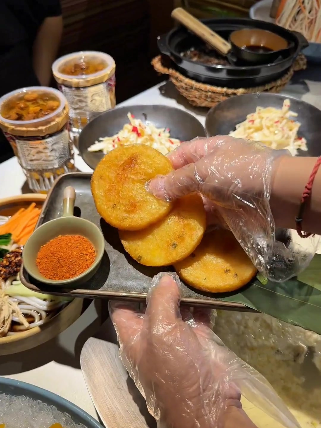 新开云南豆花鸡火锅,豆浆锅底变豆花,49代100可叠加