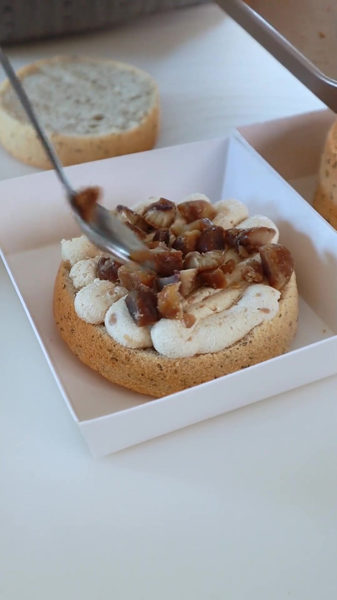 伯爵焦糖栗子奶油蛋糕