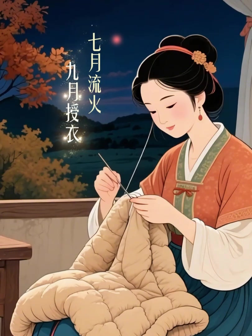 AI星河诗画:古韵诗词里的夏秋星空