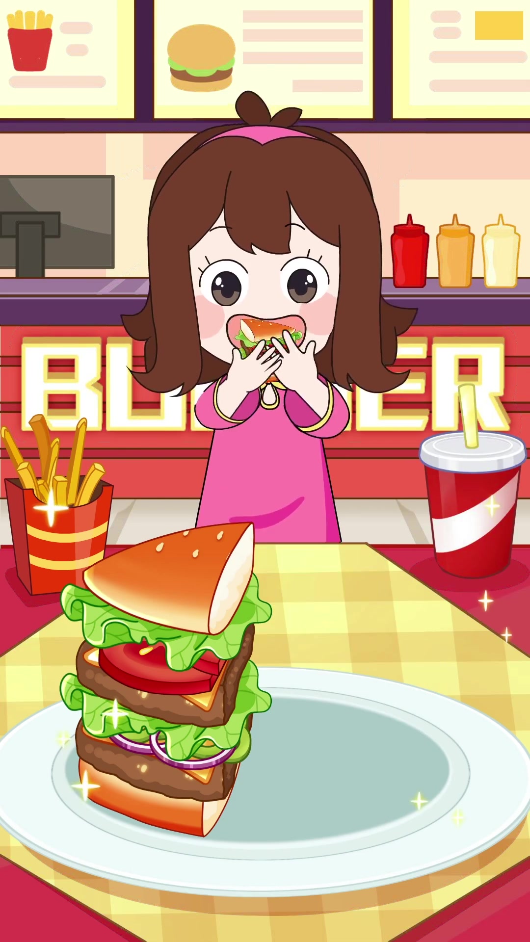 热量炸弹!比头还大的巨无霸厚牛汉堡王,馋不馋?