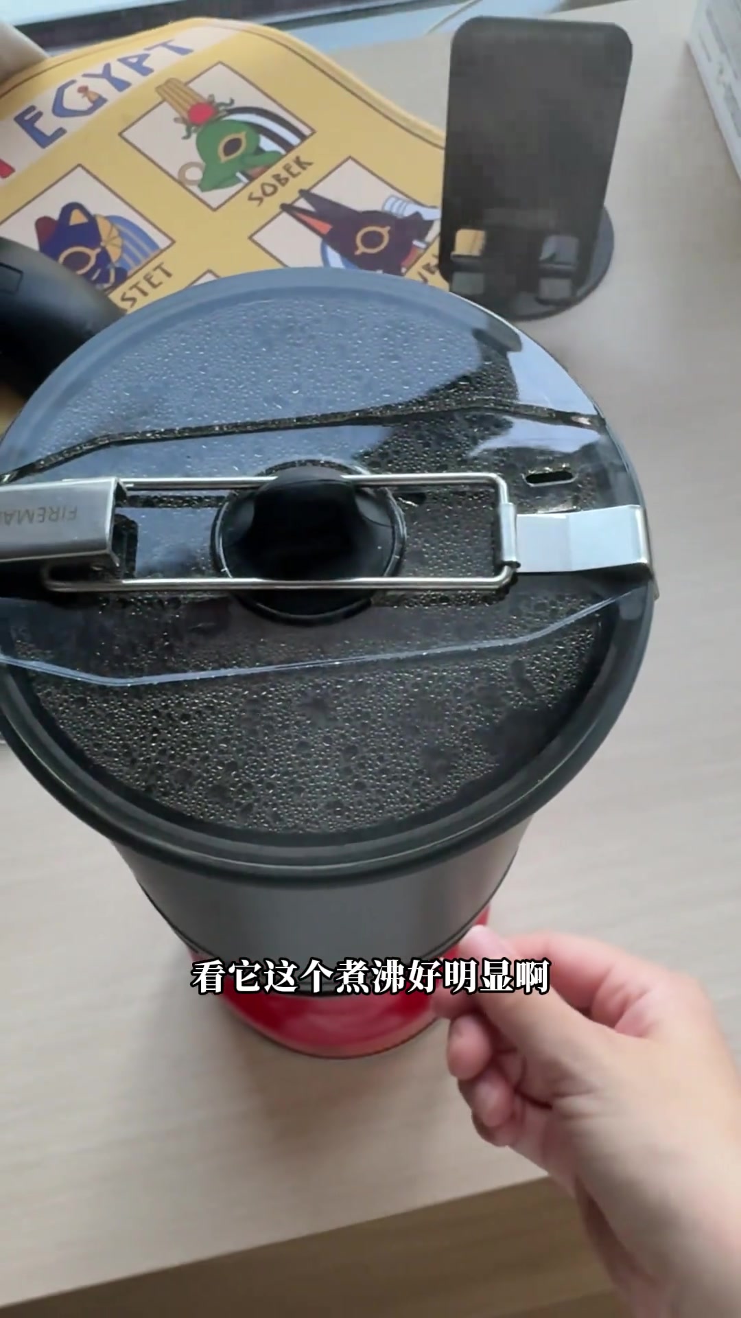 煮饭的锅终于到了!再也不用吃泡面了!