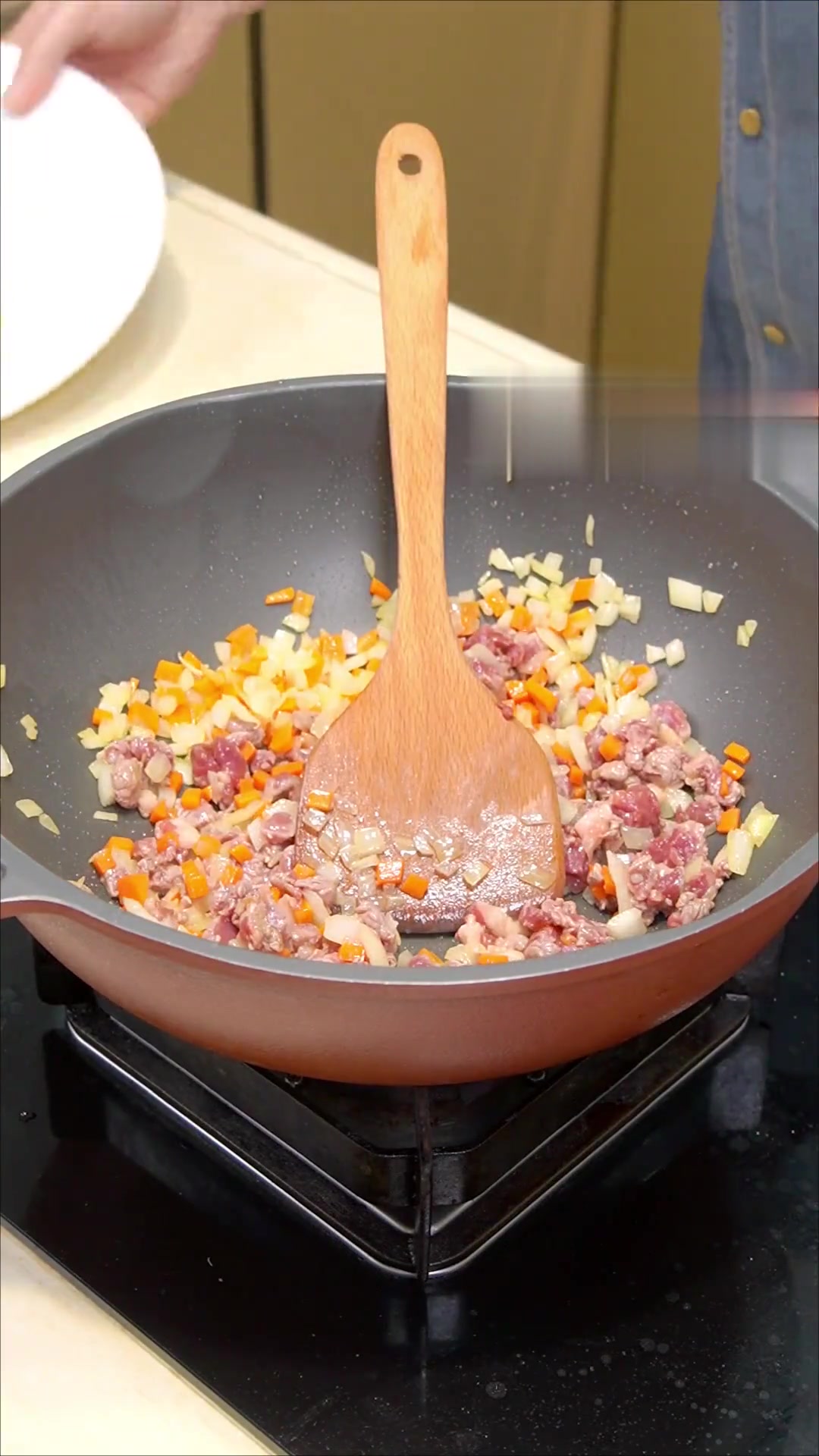 孜然羊肉炒饭,在家就能吃上!