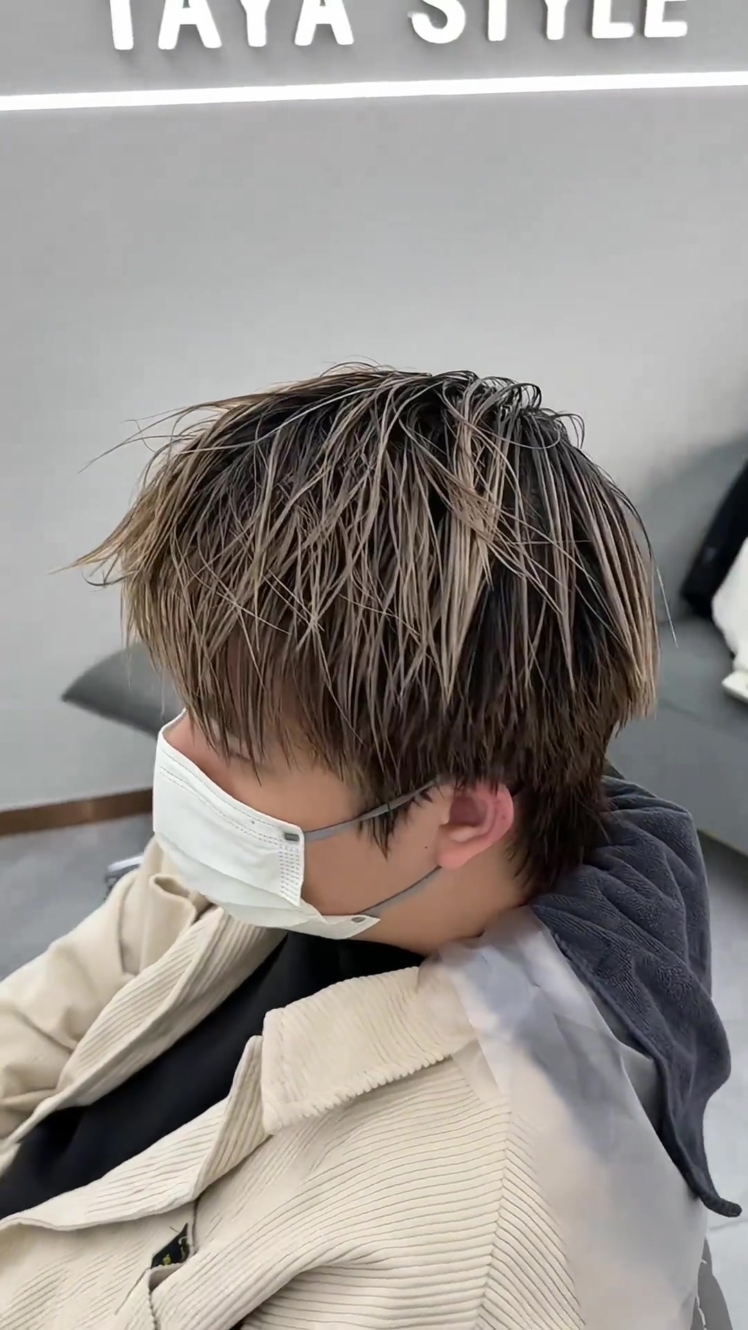 短发发色终结者:奶茶灰色!