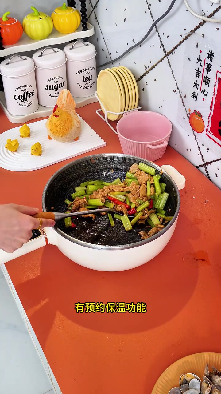 厨房小白有福了!这款电炒锅轻烟少油好上手,不锈钢内胆不怕刮,钢铲铁铲随便铲,轻松变大厨!