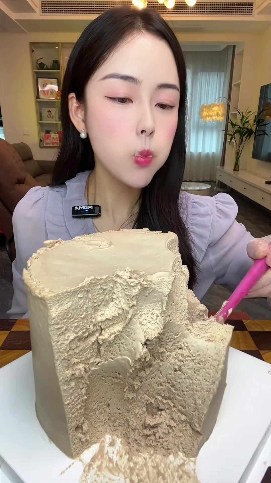 第一次吃无胚奶油蛋糕