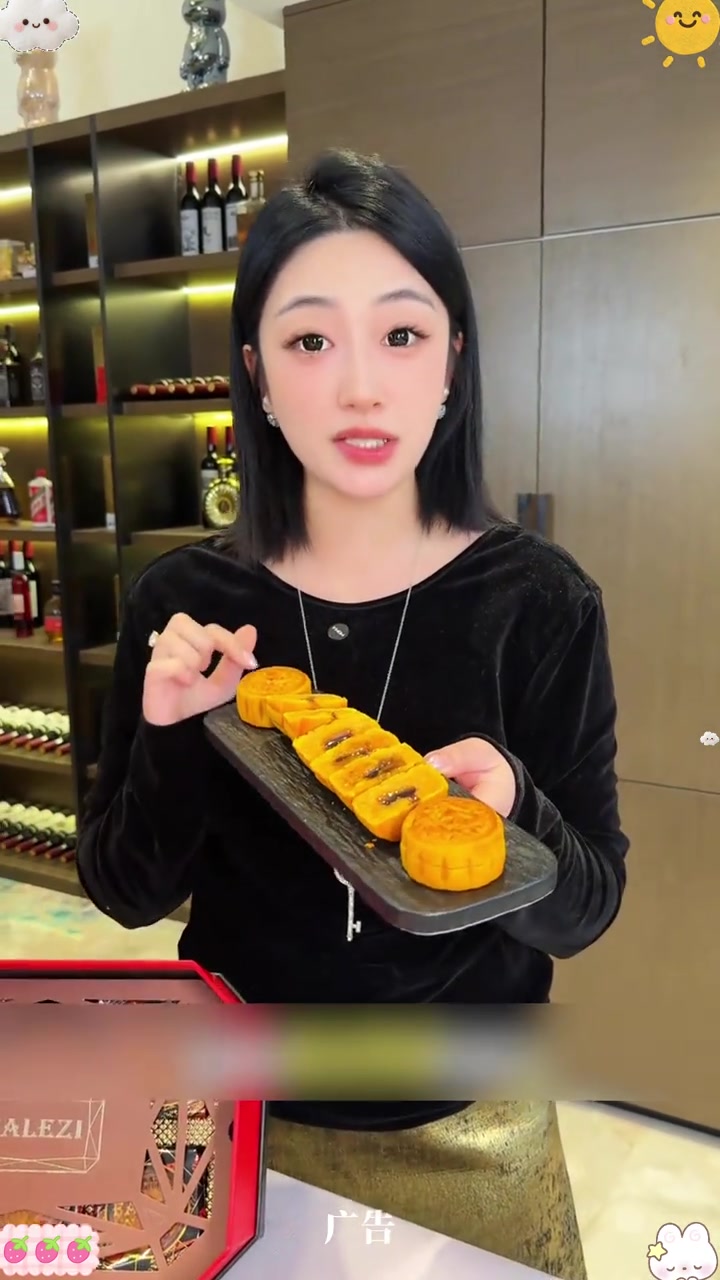 法乐兹流心黑松露奶黄月饼礼盒适合中秋送客户送朋友