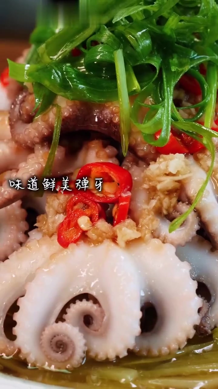 夏日必吃凉拌菜！芥末捞汁八爪鱼冰爽Q弹巨开胃