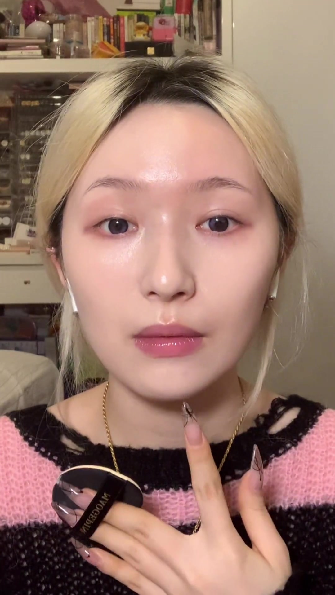 无美颜测评鱼子酱气垫,遮瑕超牛妆感绝了