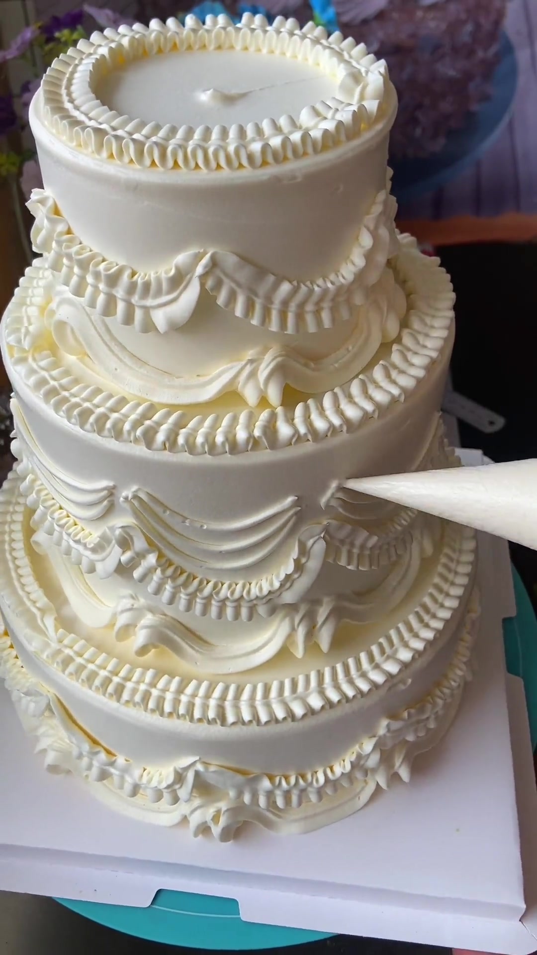 16寸的4层蛋糕，这样做你觉得怎么样？