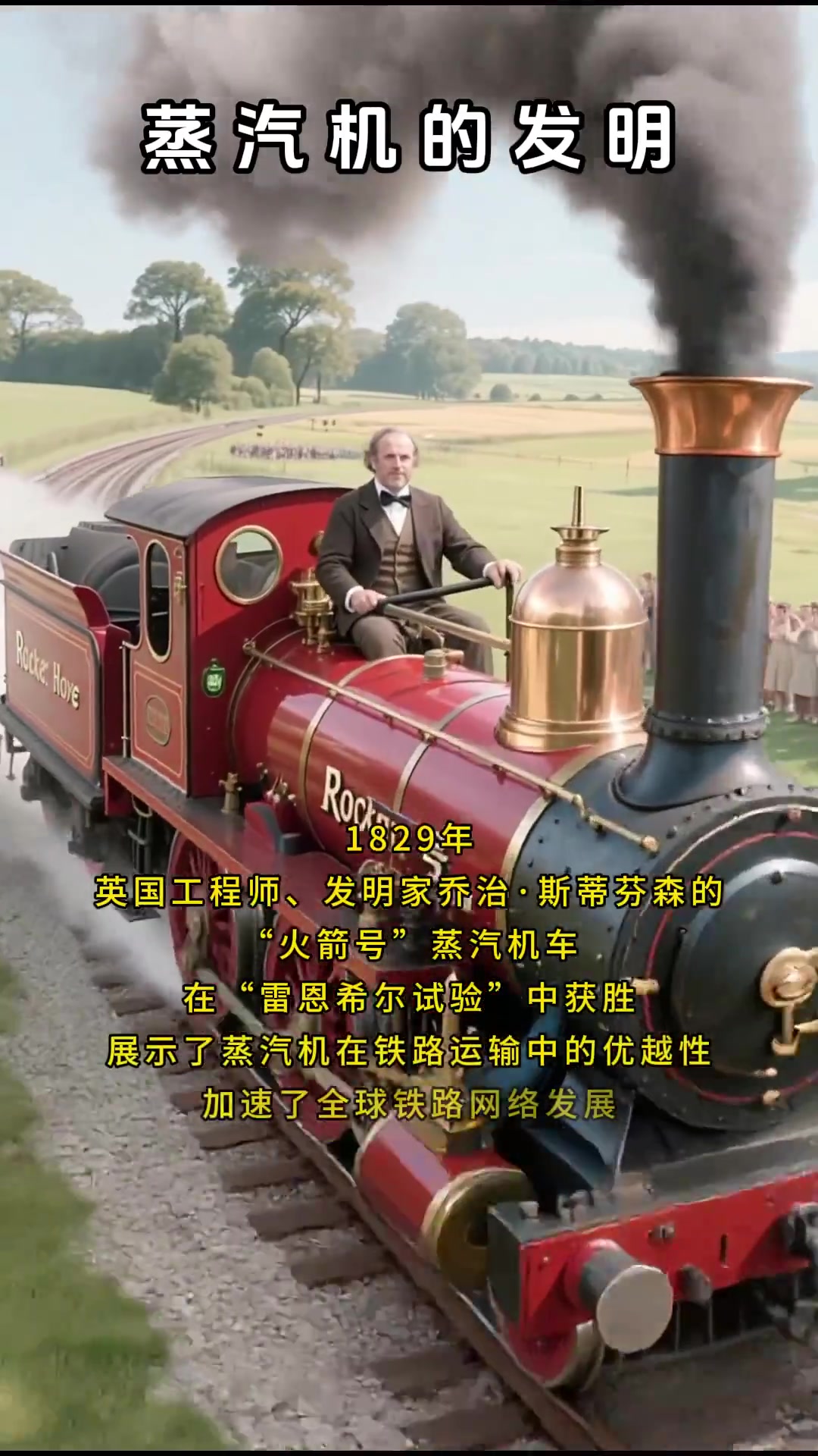 人类伟大的发明,蒸汽机的发明,用一锅沸水开启了工业革命,将热能转化为机械能,解决了工业动力